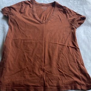 Burnt orange tshirt from target